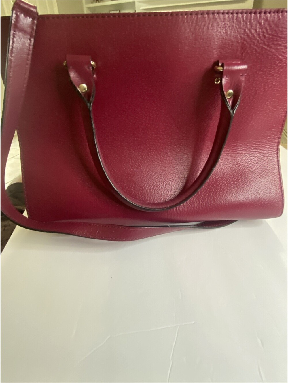 Kate Spade Wellesley Durham Raspberry Bag - Picture 8 of 14